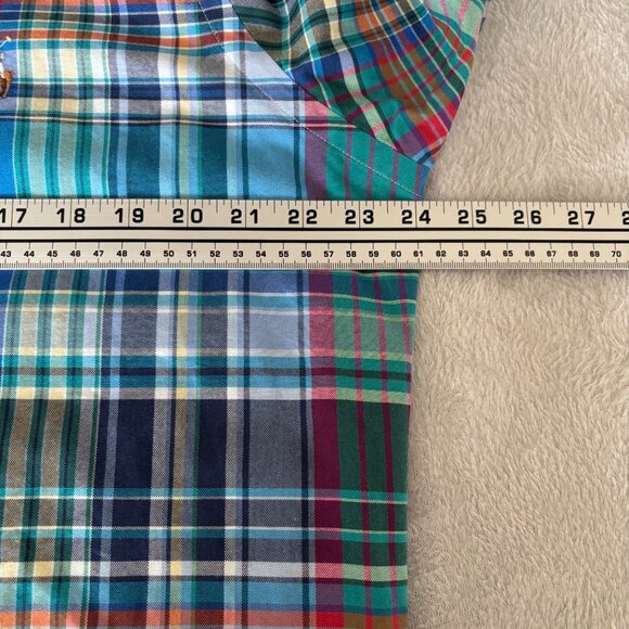 Ralph Lauren Blue Label Men's Vibrant Plaid Shirt - Picture 9 of 13
